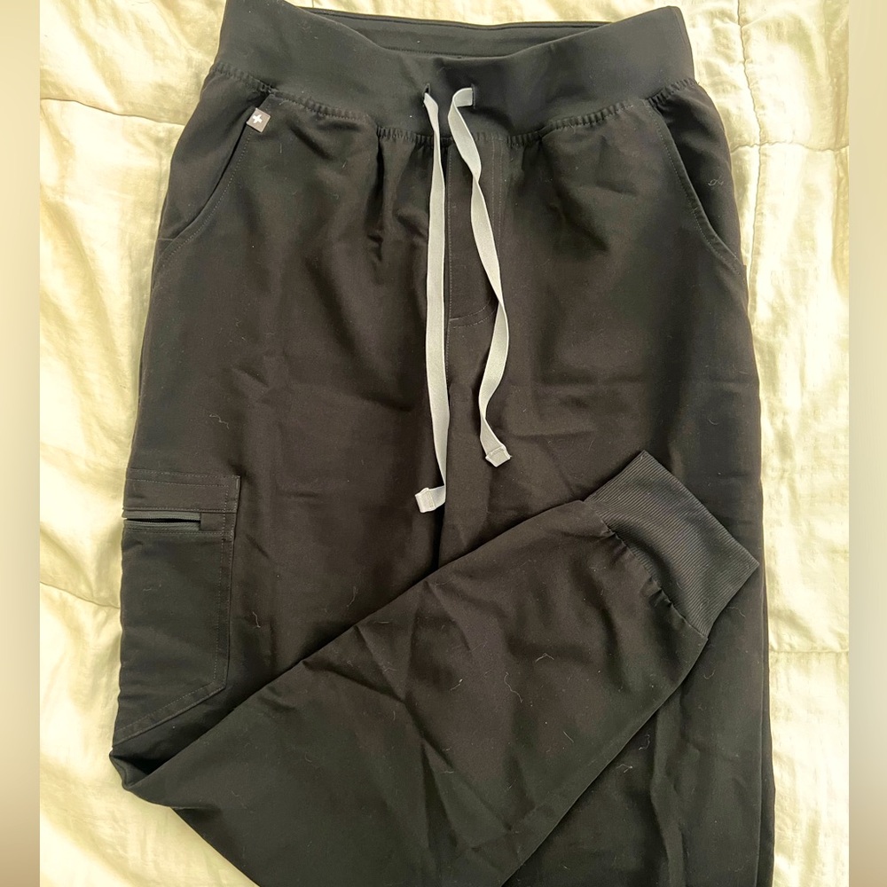 Figs Zamora Jogger Scrub Pant, Black, S
